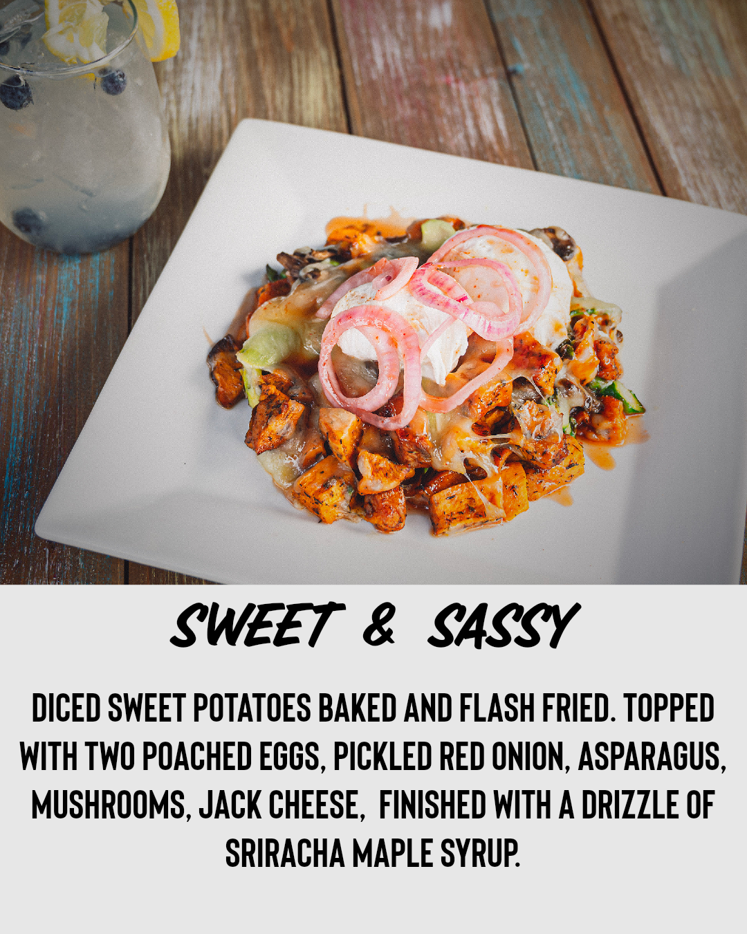 Seasonal Specials Benedict's Eggs and More, Benedict's La Strata