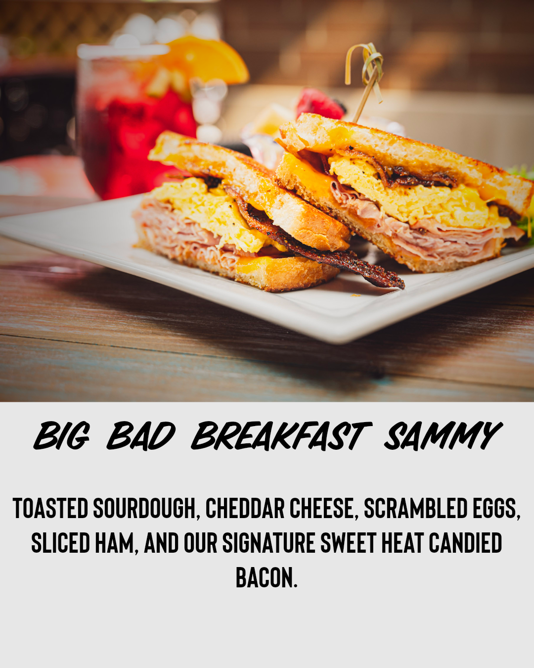 Seasonal Specials Benedict's La Strata, Taste of Benedict's